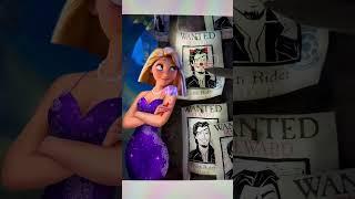 Rapunzel’s transformation #disney #art #transformation #tangled #rapunzel