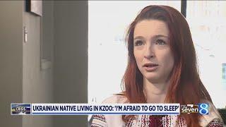 Ukrainian in Kalamazoo: ‘Afraid to go to sleep’