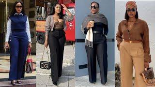 How to Dress Business Casual to Work | Office Outfit Ideas For A Self Conscious Black Woman in 2024