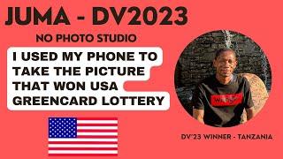 I USED MY PHONE TO TAKE THE PICTURE THAT WON DV LOTTERY | GREENCARD LOTTERY | DV2026