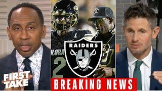 FIRST TAKE | "Raiders are Sanders' best fit" - Stephen A. on potential Deion/Shedeur pairing in NFL