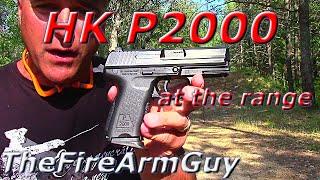 HK P2000 at the Range - TheFireArmGuy