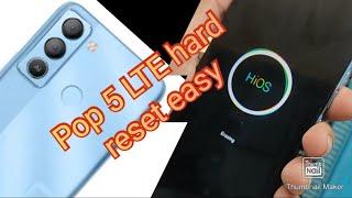 Tecno Pop 5 LTE hard reset | Tecno hard reset | pop 5 lite hard reset problem fix