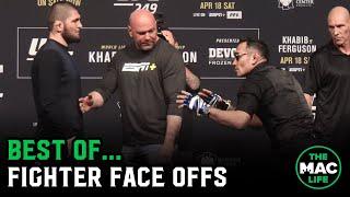 Best of Fighter Face Offs (ft. Masvidal, Khabib, Tyson Fury & more) | TheMacLife Archives