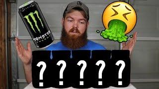 I Left 5 Things In Monster Energy For 30 Days...