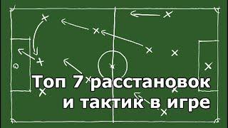 Top Eleven тактика и расстановка игроков. Топ Элевен 2019