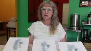 Artist Kiona Wooton Millirons speaks about latest art series after sister's murder