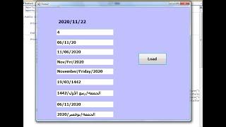 Visual Basic .net: Getting the current date and retrieve other date formats from database