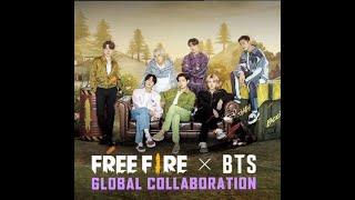 BTS X FREE FIRE COLLABORATION #btsarmy #FREEFIRE #shorts #viral #trending