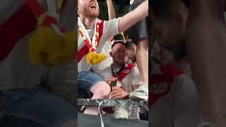  Las lágrimas del que sabe que es un momento histórico para el Rayo Vallecano #shorts