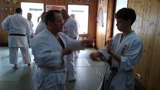 My students Uechi ryu karate in Budo Academy in Moscow Kodokan