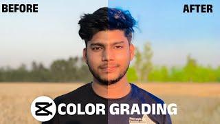 How to Colour Grade Videos In CapCut App | Colour Grade Videos in Mobile Like a PRO-CapCut Tutoria