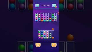 How to complete Easily 207 Level ball sort puzzle color sort Game Latest tricks 2023