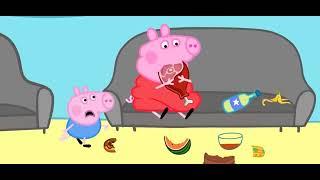 When peppa is so fat-Peppa and Roblox Piggy Funny  Animation