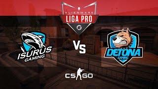 Alienware Liga Pro Gamers Club AGO/18 - Isurus vs DETONA (Inferno)