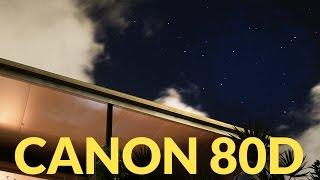 Canon 80D - Timelapse Video Sample (Slow Shutter Speed)