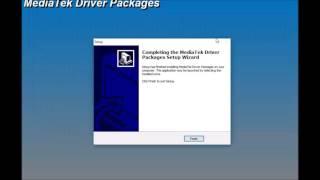 How to install MTK drivers windows 10