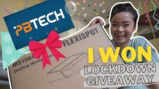 PB Tech Giveaway | FLEXISPOT | Desktop Workstation