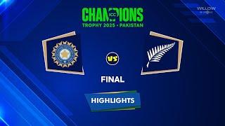 Highlights: Final, India vs New Zealand | Final , IND VS NZ