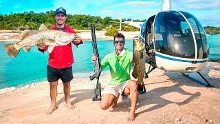 Epic Barramundi Chopper Fishing And Hog Shooting Adventure