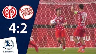 Mainz schlägt den Tabellenführer | 1. FSV Mainz 05 II - Kickers Offenbach | 9. Spieltag RLSW