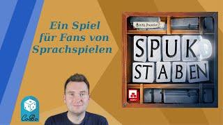 Spukstaben - Für Fans von Sprachspielen und Wortakrobaten - Regeln und Review - Deutsch 4K