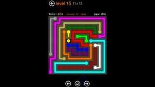 Flow Free 13x13 Levels 11-20 walkthrough Jumbo Pack iPad