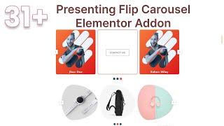 Presenting Flip Box Carousel Elementor addon