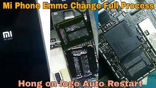 REDMI NOTE 5 || Hong On logo Auto Restart Solution | Redmi Note 5 Change Emmc