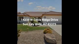14235 W Circle Ridge Drive Sun City West AZ 85375 | 2 Bedroom Home For Sale