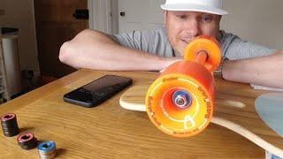 ABEC 5 BEARINGS V's CERAMIC BEARINGS WHICH ARE BEST? | LONGBOARD (4K HD)