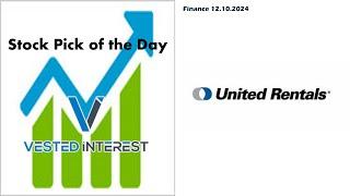 United Rentals Stock pick of the day #investment #passiveincome #stockmarket #investing #finance