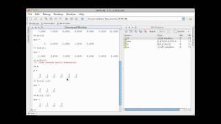 Array manipulation in MATLAB