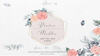 Wedding Ceremony | Pravin  Madhu | Kite Visuals | Friday 10June 2022