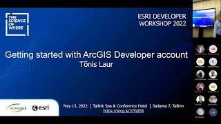 How to get started ArcGIS Developer account