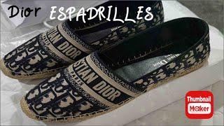 DIOR GRANVILLE ESPADRILLE