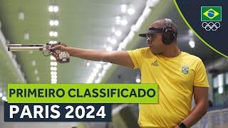 Philipe Chateaubrian, do Tiro Esportivo, é o primeiro atleta brasileiro classificado para Paris 2024