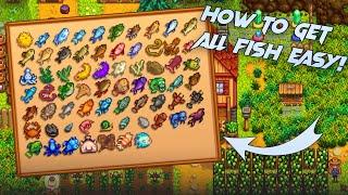 Stardew Valley How To Get All Fish/All Locations (Fish Guide)