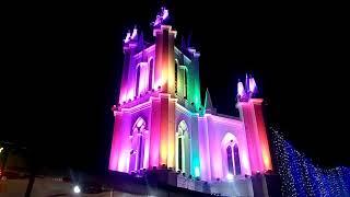 Amazing Light & sound Show Our Lady of snow church Pallipuram 30-07-2019