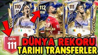 REKOR 111 GEN ! ULTRA TARİHİ TOTY TRANSFERLERLE GEN YÜKSELTME FC Mobile