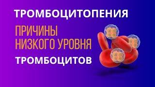 Тромбоцитопения. Основные причины снижения тромбоцитов