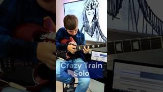 Ozzy Osbourne Crazy Train Solo Cover by Alex #12years #music #cover