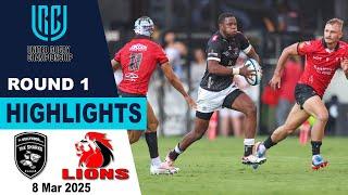 Hollywoodbets Sharks vs Emirates Lions Highlights | United Rugby Championship 2024/25