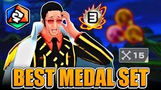 Boost 4 Ex Kizaru With Best Medal Set  | One Piece Bounty Rush