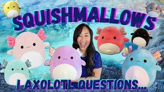 Unboxing Squishmallows Axolotl Haul And One Found In The Wild!!