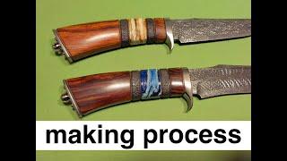 Custom Knives Making Process | Crafting Masterpieces with Noblie #customknives #knifemaking