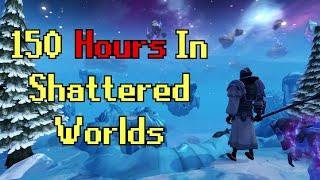 150 Hours In Shattered Worlds | Semi-Extreme OneChunk Ironman RS3