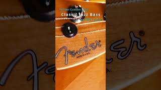 Fender Custom Classic Jazz Bass product intro