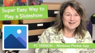 SUPER EASY - Watch a Photo Slideshow on your Computer - PC Version
