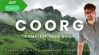 Coorg Travel Guide | Places To Visit in Coorg | madikeri trip plan for 2 days